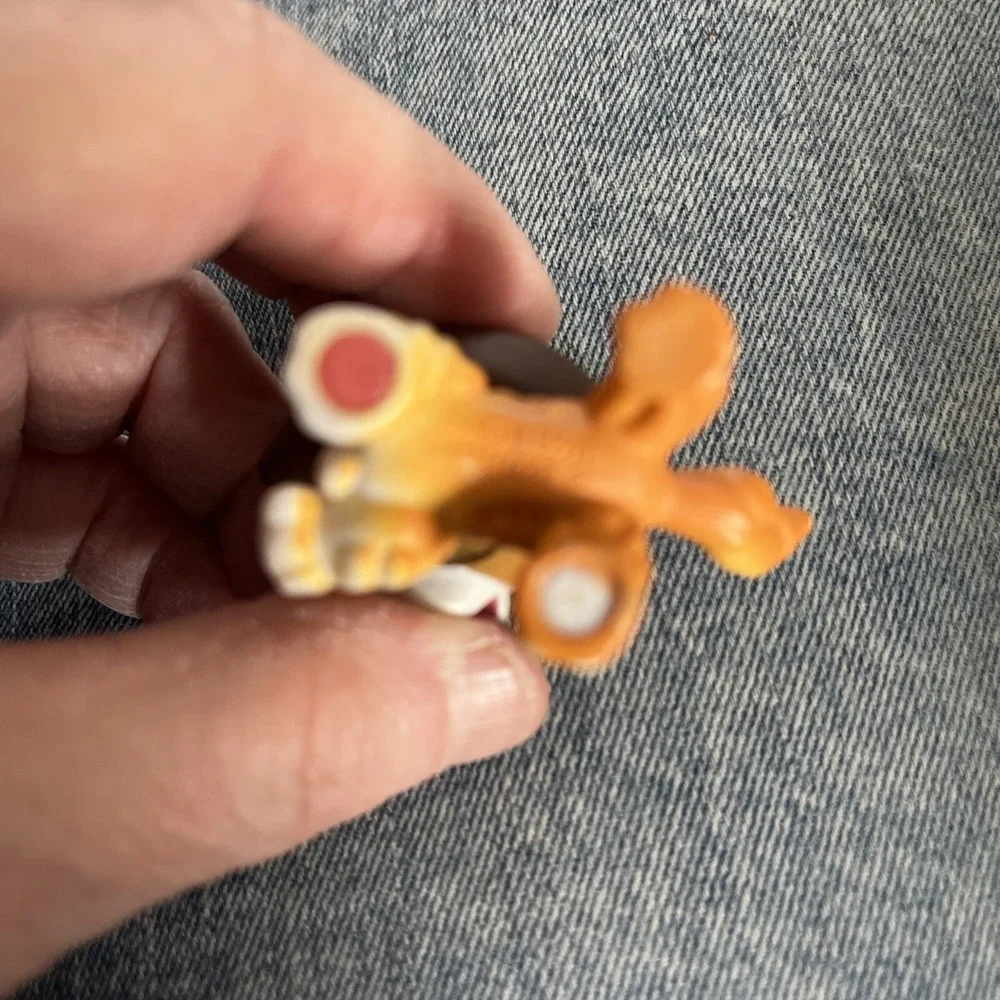 Littlest Pet Shop #237 Open Mouthed Tan Collie Blue Dot Eyes Authentic LPS